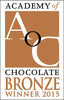 Academy of Chocolate 2015 bronze award
