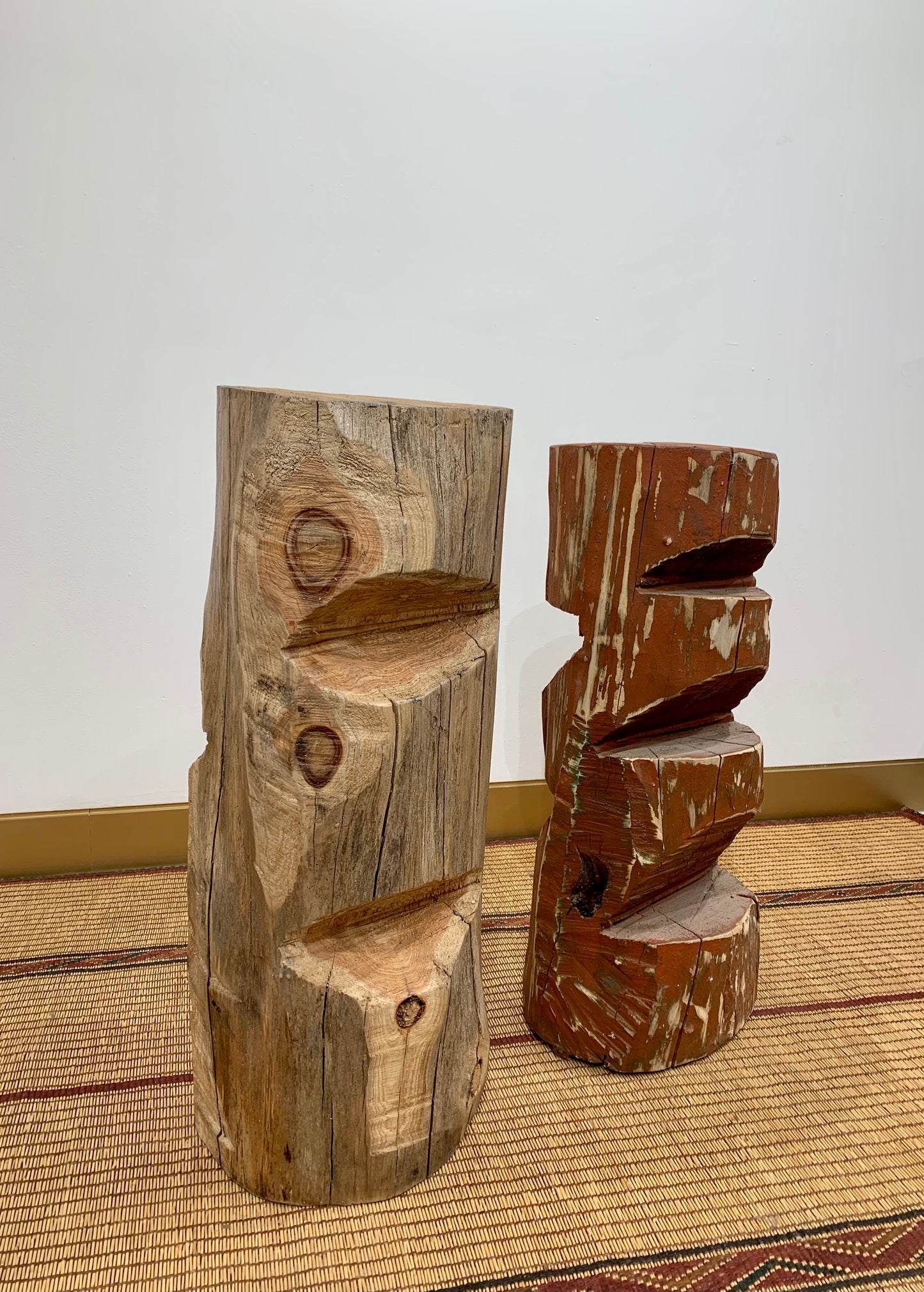 Reclaimed Wood Plinth