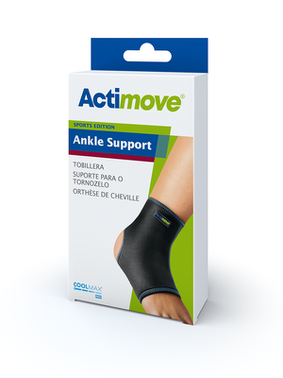 ACTIMOVE ANKLE SUPPORT LARGE (BLACK) – Franklin Pharmacy