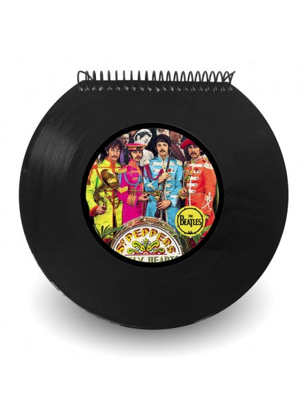 Vinyl notebook SINGLE design The Beatles – La Casa de la Bernarda