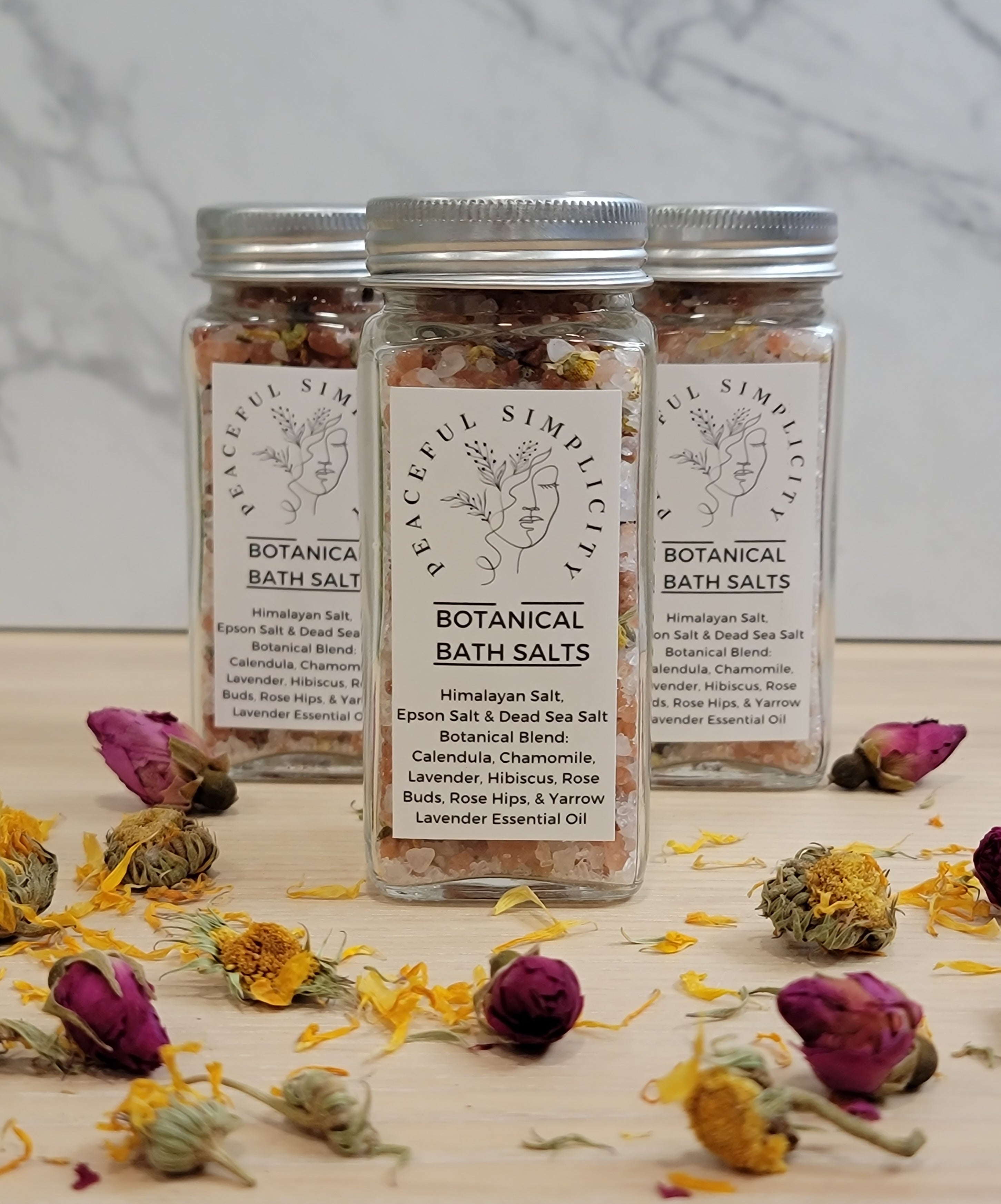 botanical bath salts