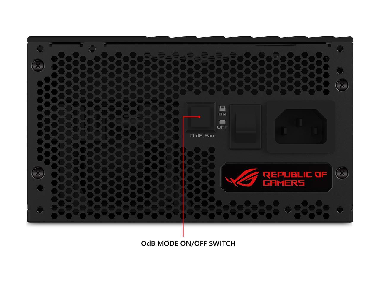 ASUS ROG Thor 1200 80+ Platinum 1200W Fully Modular RGB Power Supply with LIVEDASH OLED Panel and 10 Year Warranty