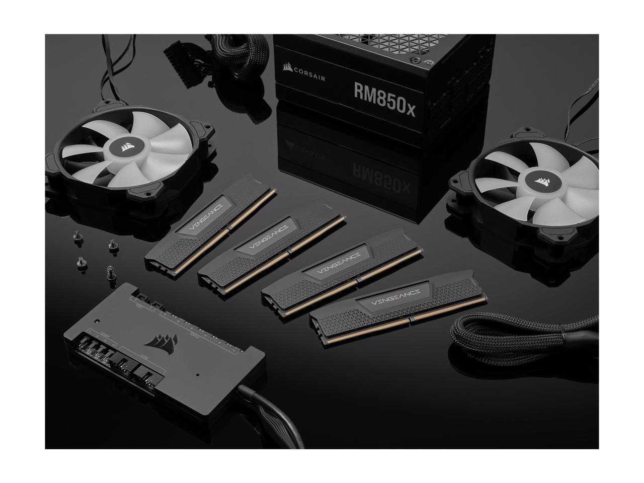 CORSAIR Vengeance 32GB (2 x 16GB) 288-Pin PC RAM DDR5 6400 (PC5 51200) Desktop Memory Model CMK32GX5M2X6400C38