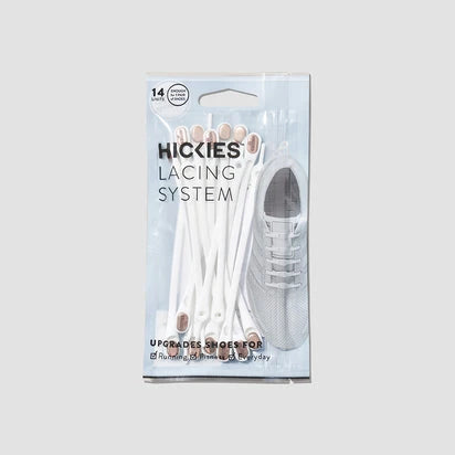 Hickies 2 EZ Laces White/Pink/Gold