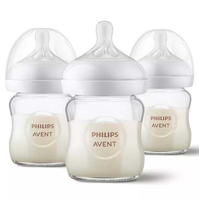Modderig Helaas collegegeld Philips Avent Glass Natural Baby Bottle | Made in USA | American Made –  American Made Baby Products