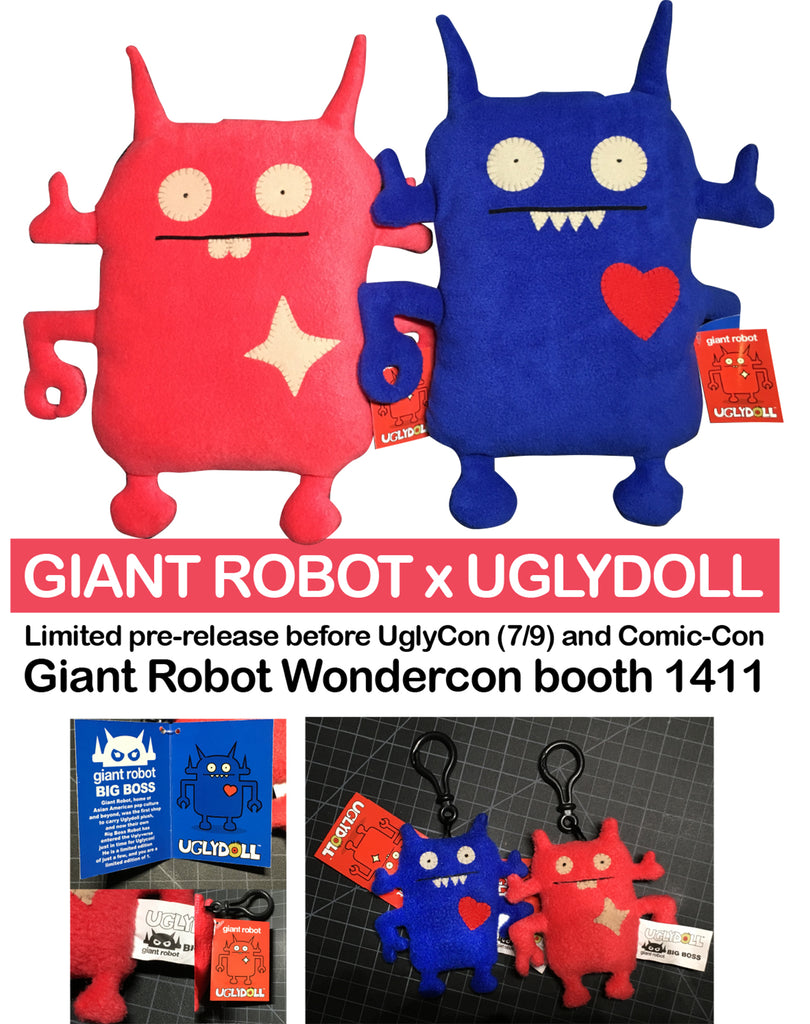 uglydoll x giant robot