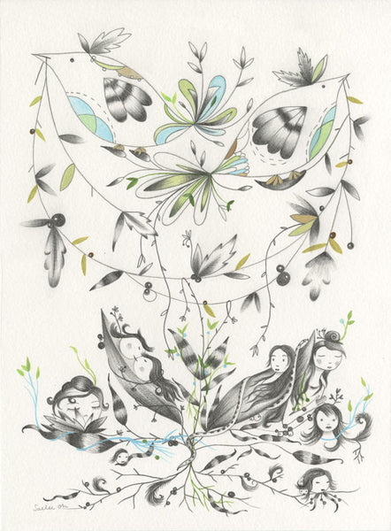Saelee Oh - Bird Snake Heads