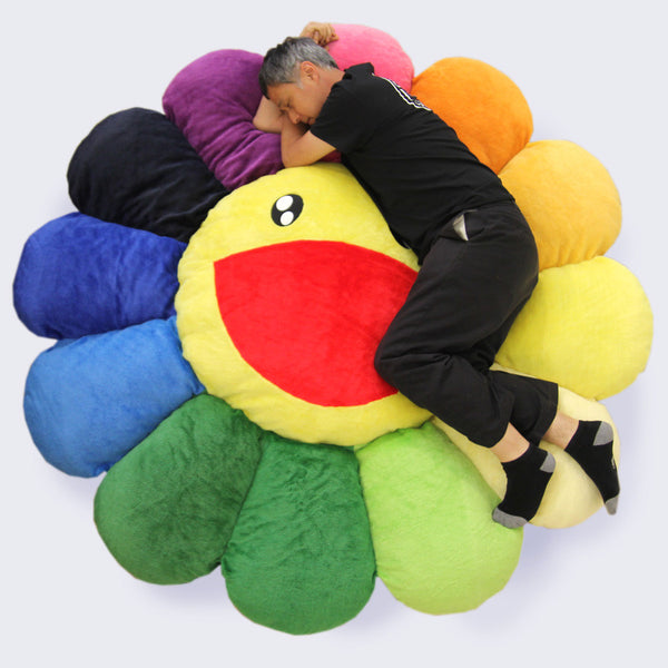 Takashi Murakami - Rainbow Large Flower Cushion (2 Meters) – GiantRobotStore