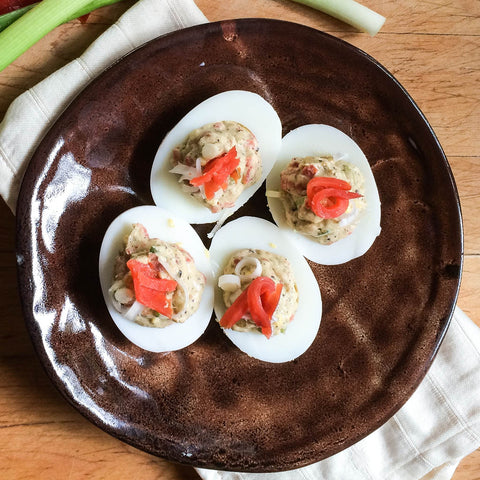 Better Than Everything Bagel Deviled Eggs