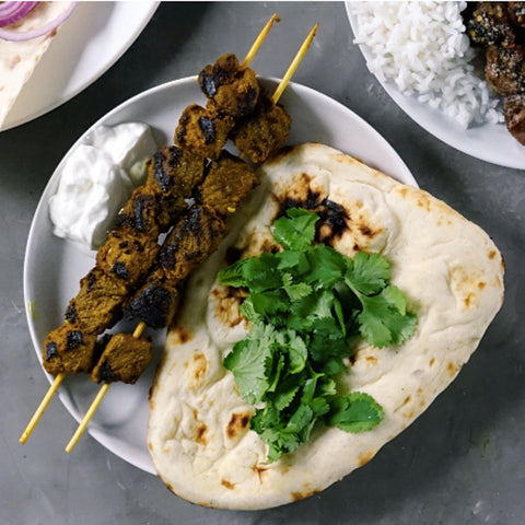 Madras Curry Lamb Kebabs