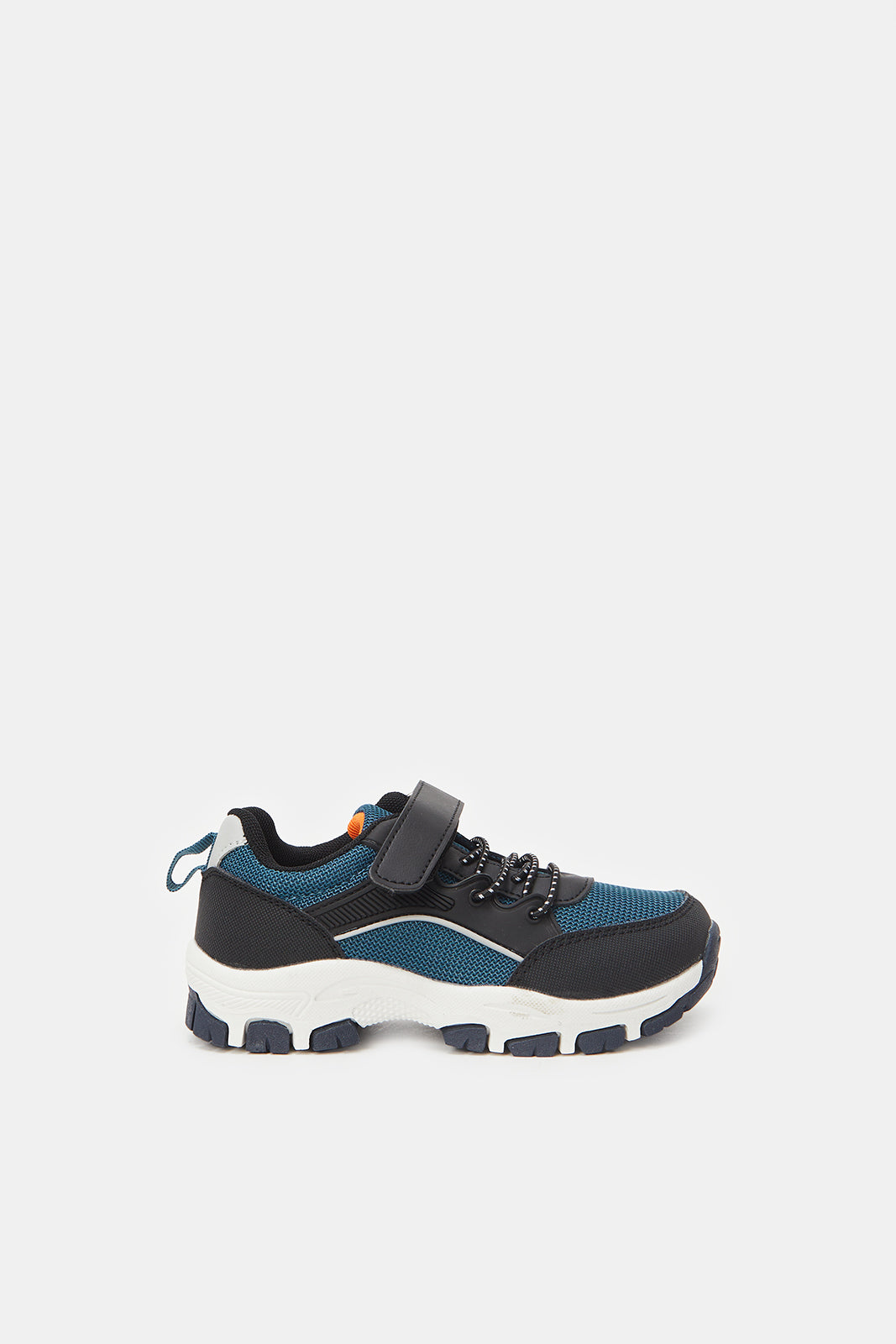 

Boys Navy Material Block Trekker