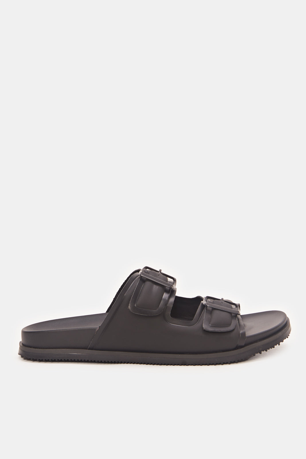 

Men Black Molded Insole Sandals