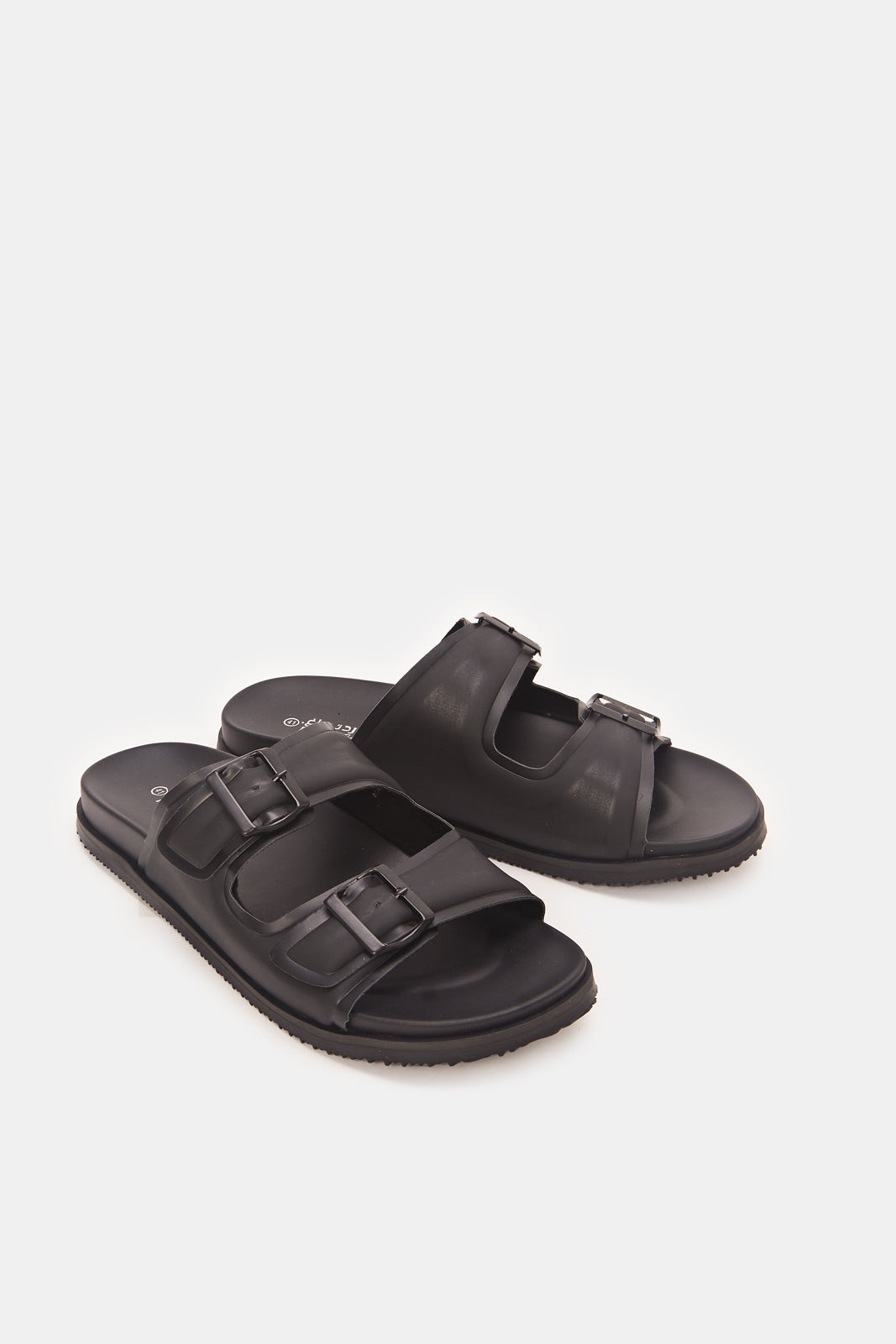 

Men Black Molded Insole Sandals