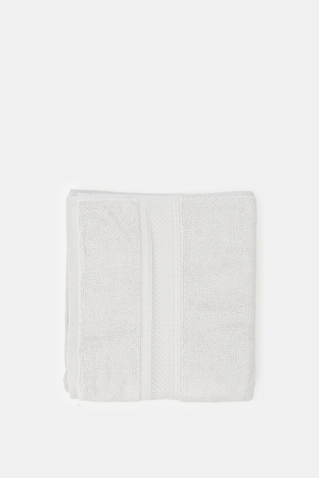 

Grey Textured Cotton Hand Towel