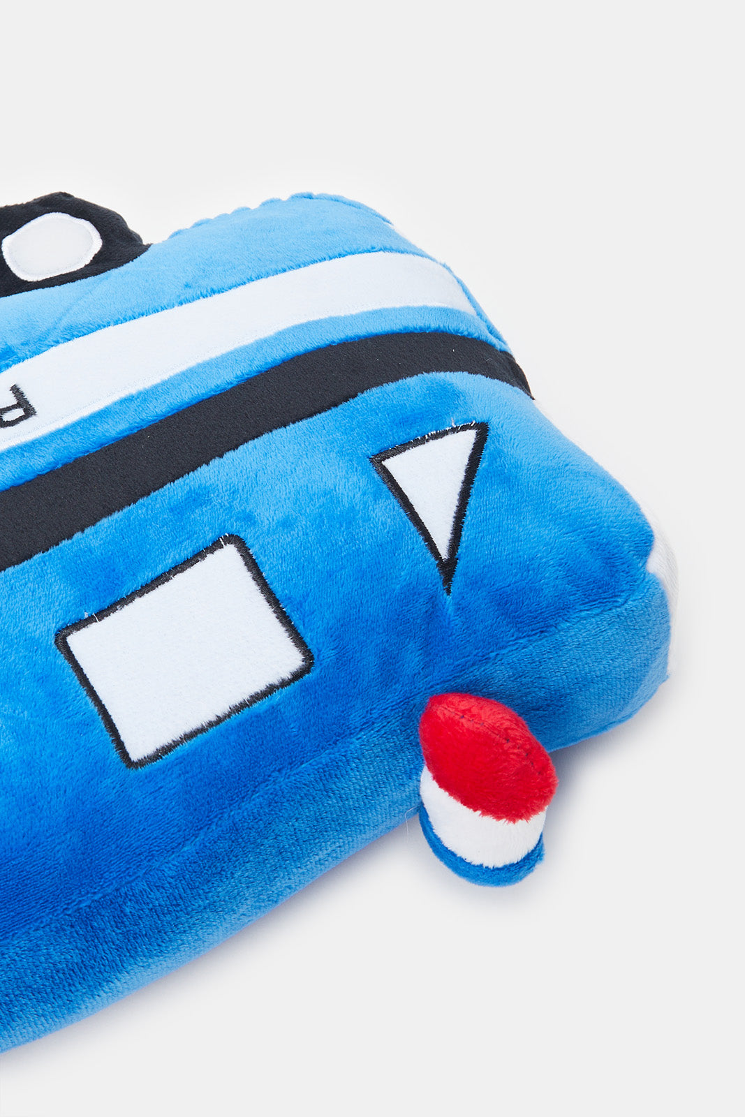 

Blue Police Bus Kids Cushion