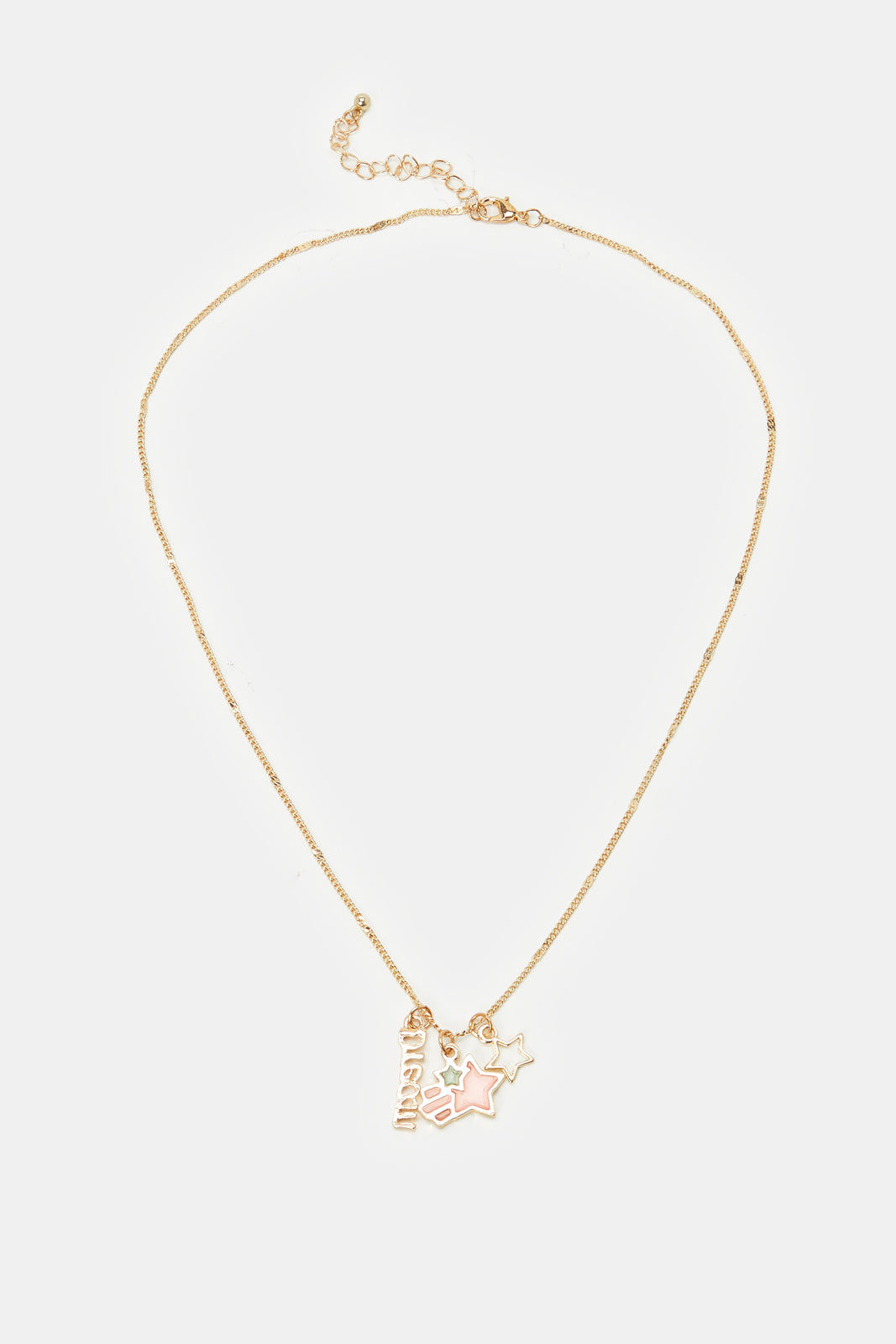 

Women Gold Stars Pendant Necklace