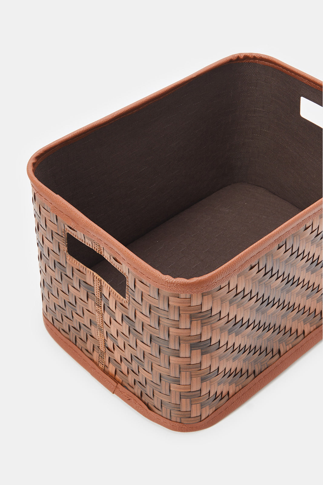 

Brown Rectangular Storage Basket (Medium)