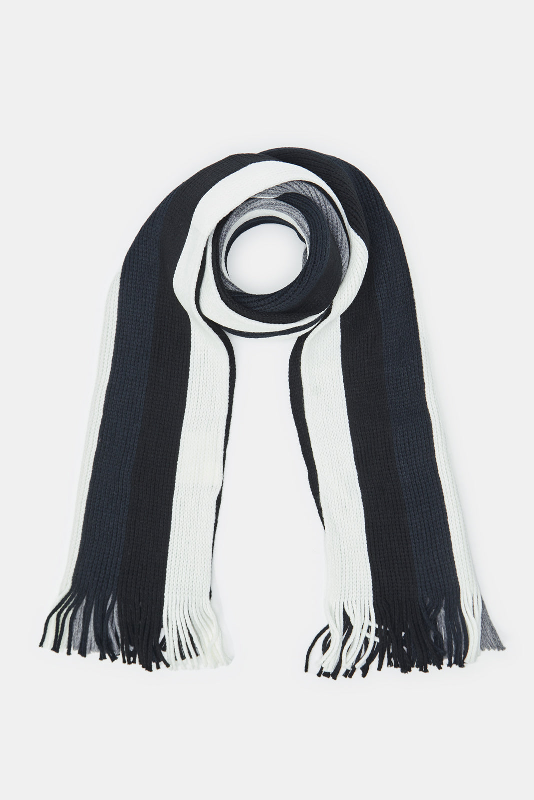 

Men Navy And Grey Single Classic Scarf