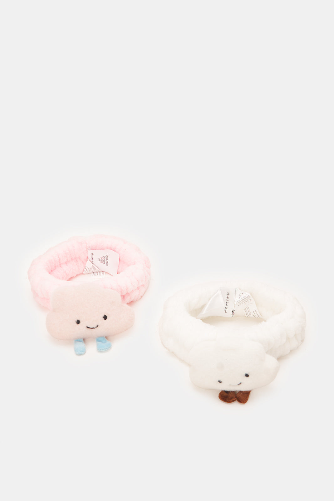 

Girls Pink And White Embellished Head Warmer Set (Pack of 2)