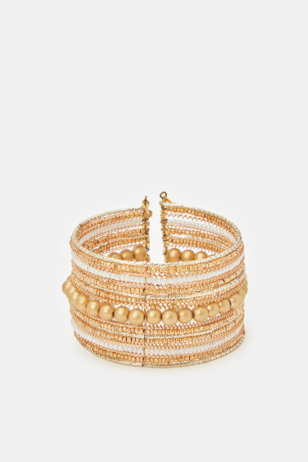 

Women Gold Embellished Cuff