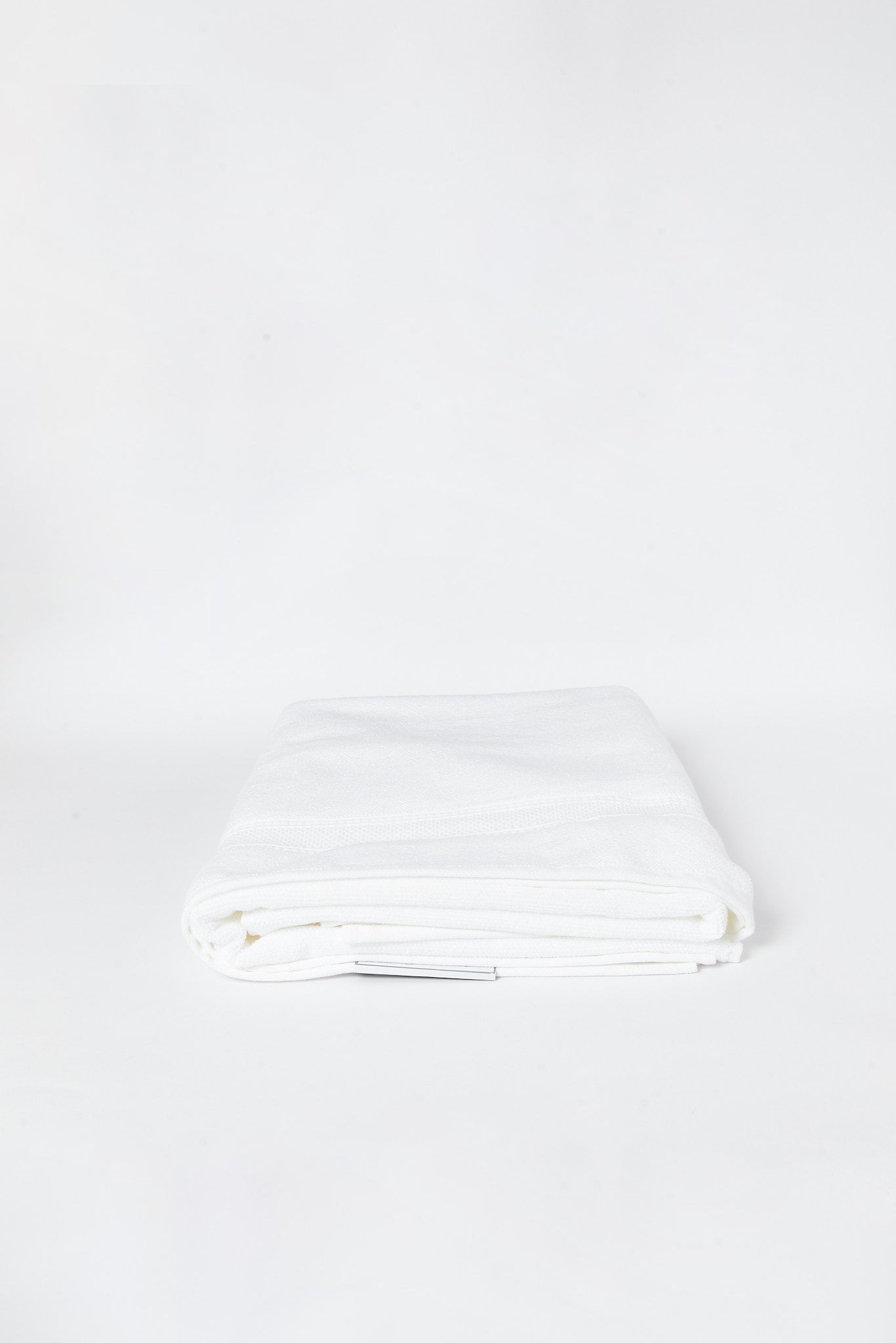 

White Textured Cotton Hand Towel