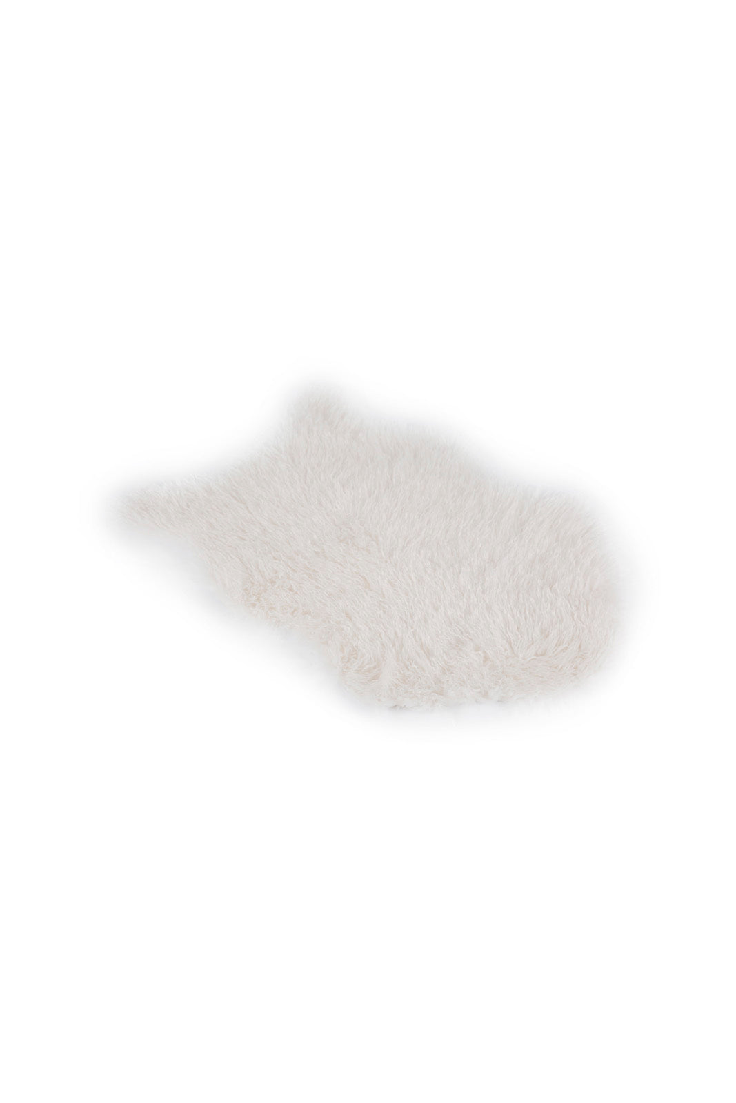 

Cream Faux Fur Rug (Small)