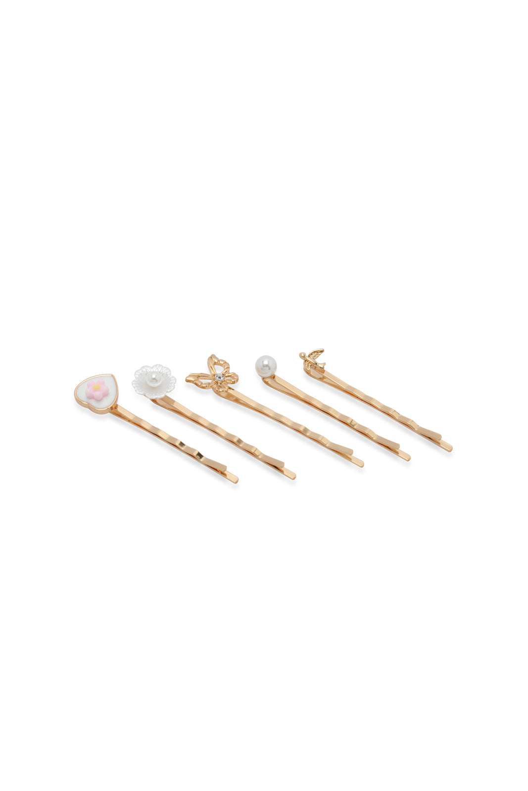 

Girls Gold Hair Pin Set (5 Piece)