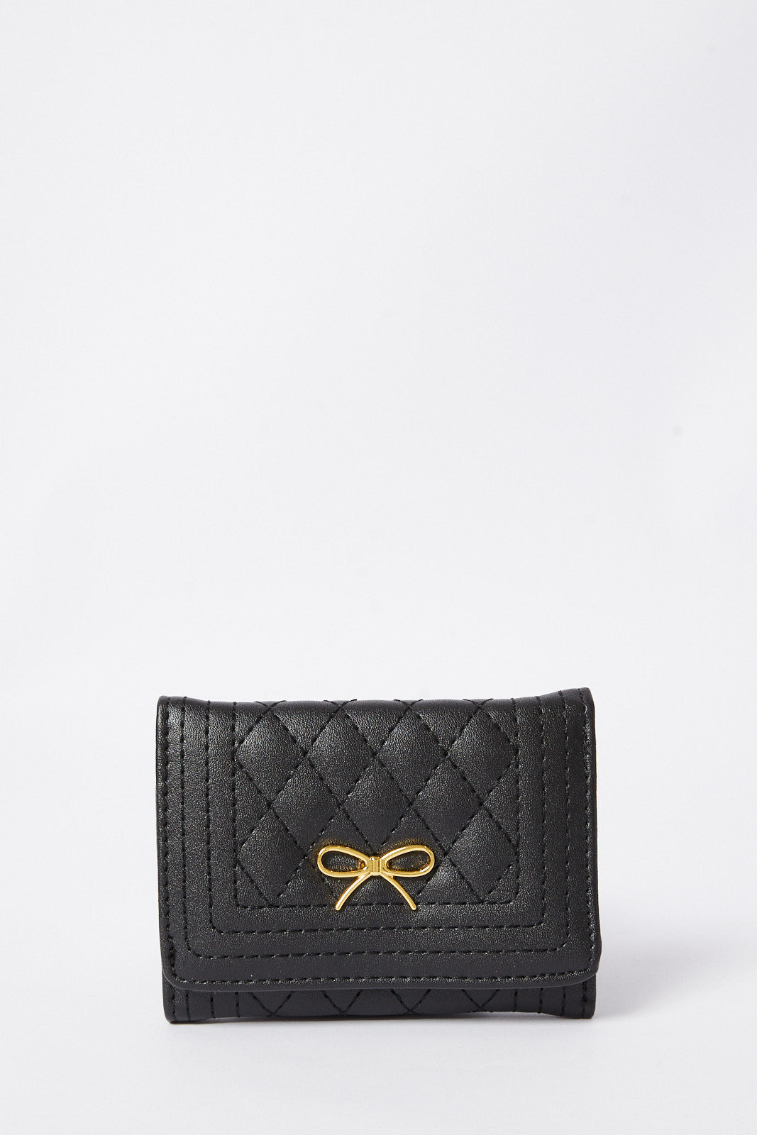 

Women Black Quilted Purse