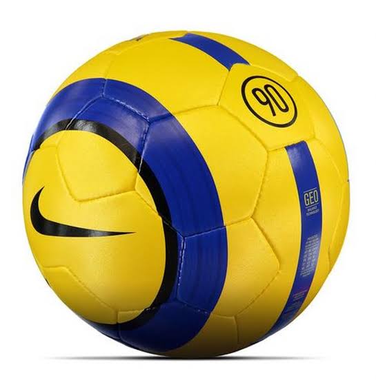 pub Mascotas comunidad Nike Total 90 Aerow 1 Match Ball Hi Vis - Yellow/Blue – Classic Shirts ZA