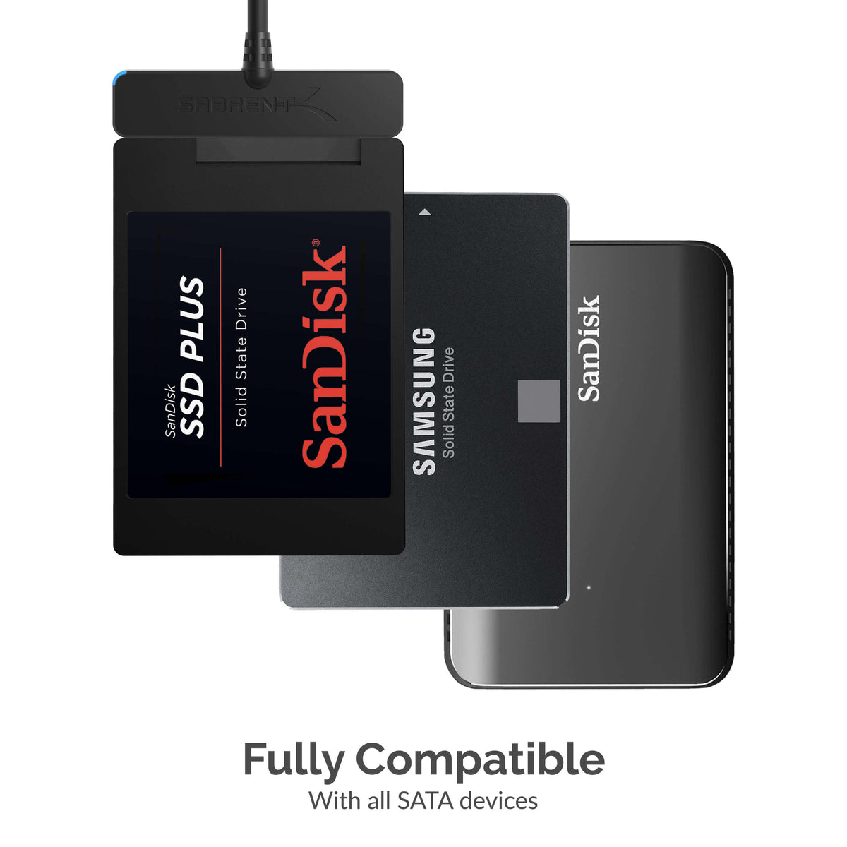 USB 3.0 to SSD / 2.5-Inch SATA Adapter
