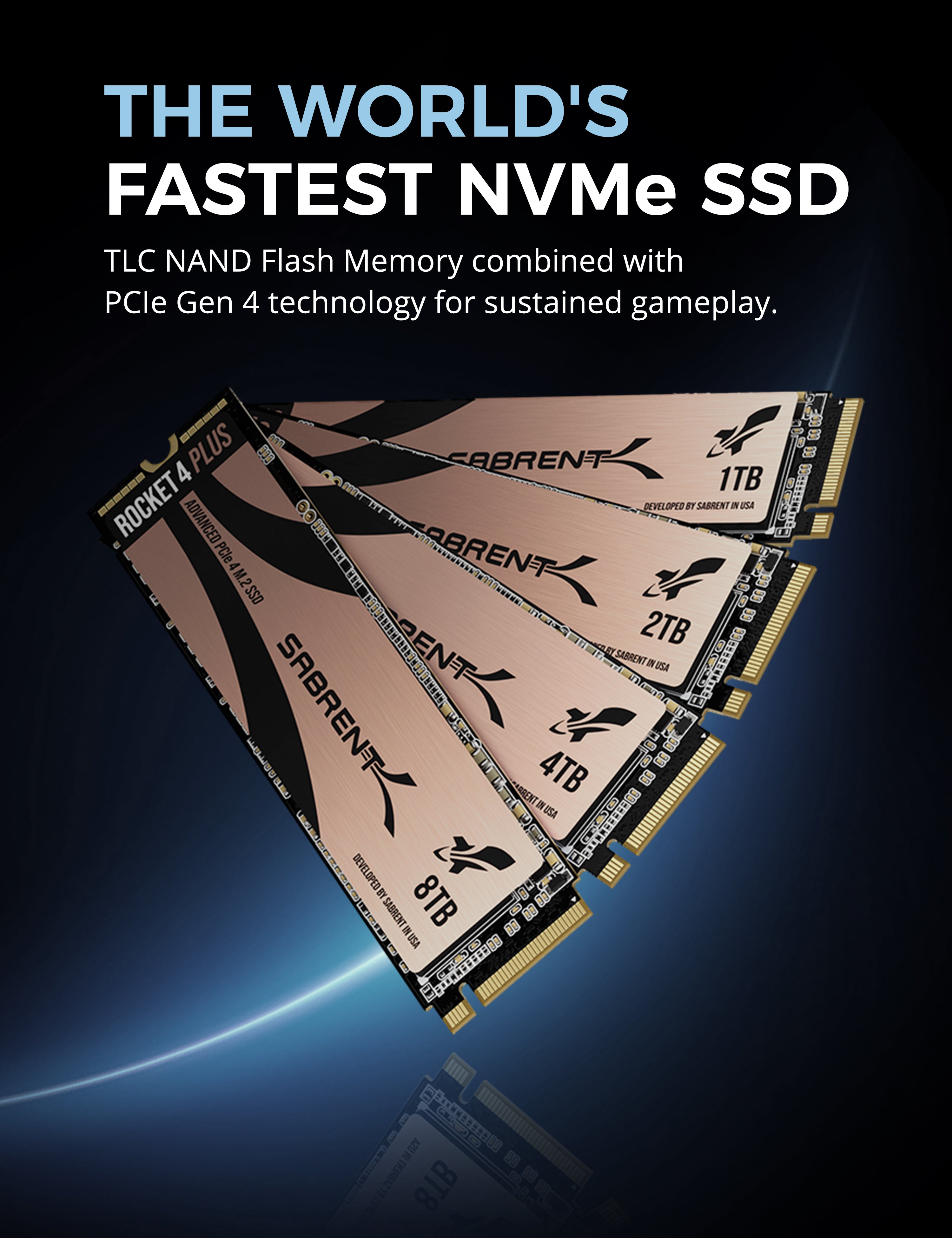 M.2 NVMe Heatsink for the PS5 Console + Rocket 4 Plus SSD - Sabrent