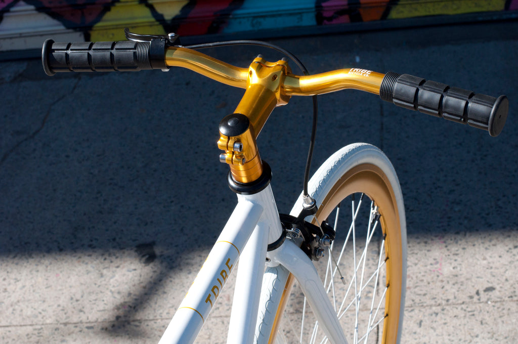 handlebars on a bike