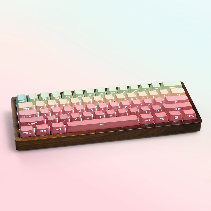 pastel key caps