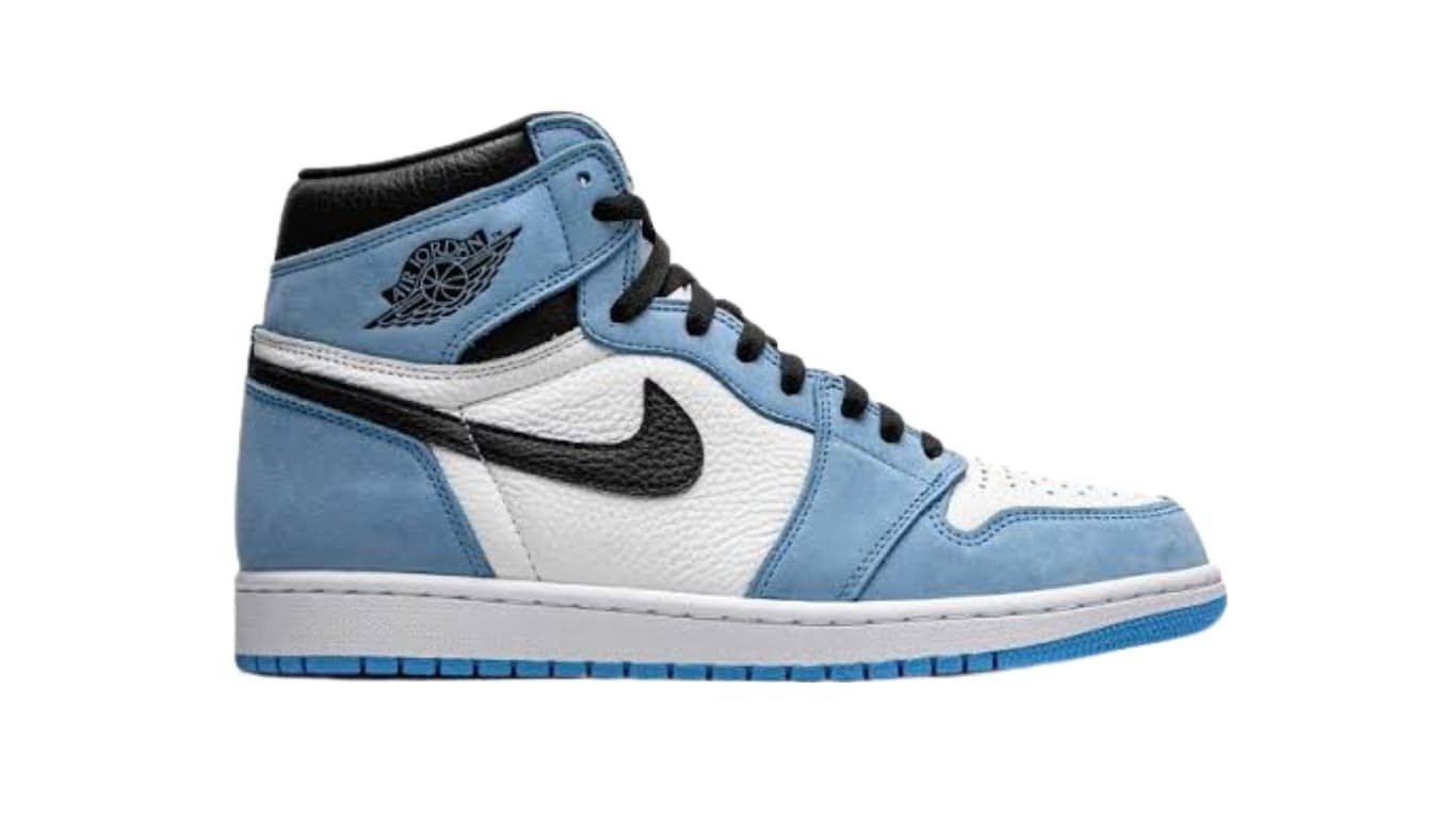 blue unc jordans