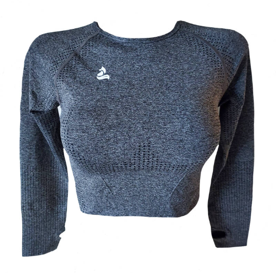 binnenkort Eed Eenvoud sporttop lange mouw Steel Gray - soft collectie – Rival Sportswear