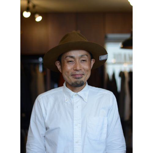 THE　H.W.DOG&CO.　D-00476　TRAVELERS　RABBIT　HAT　キャメル