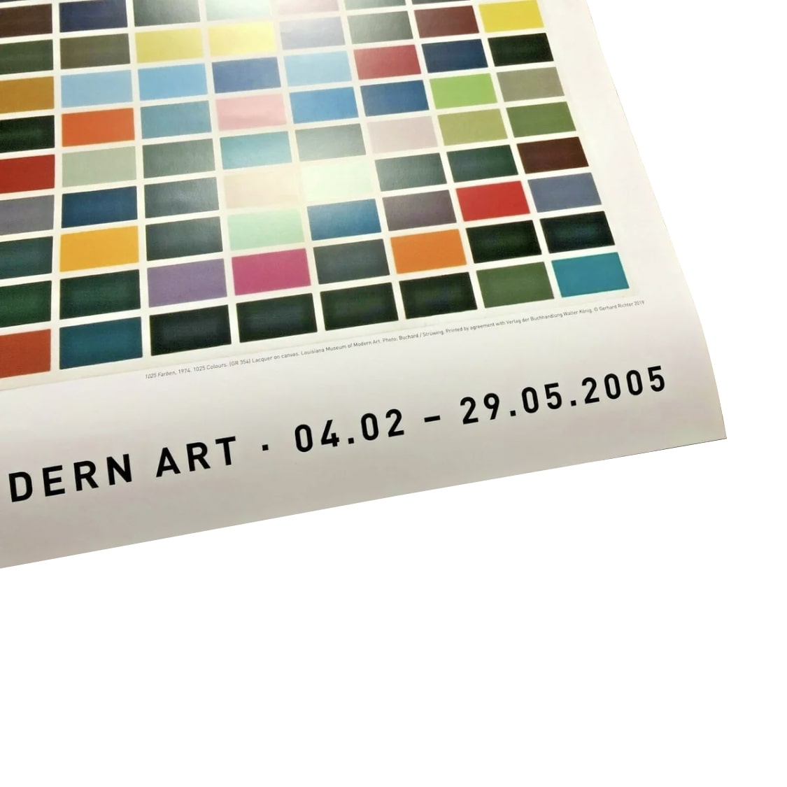1025 Colors ゲルハルト リヒター ポスター Richter - 印刷物
