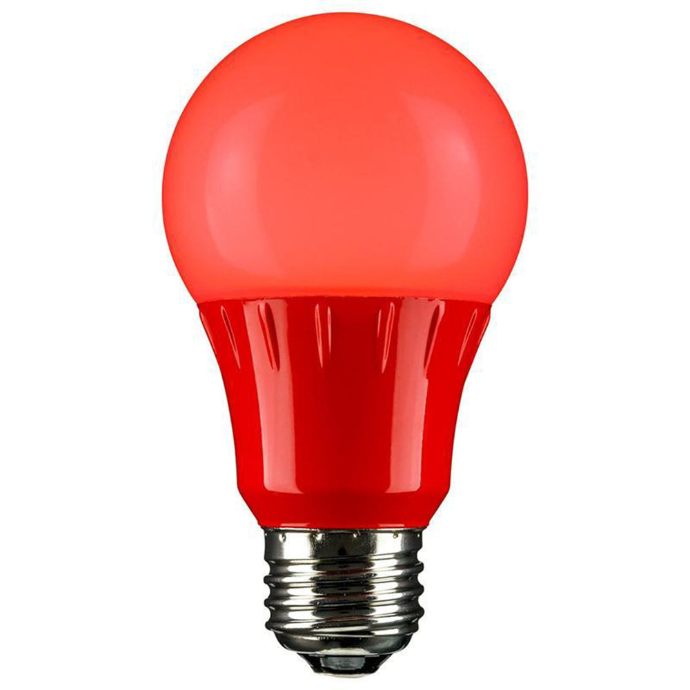 red led a19 bulb