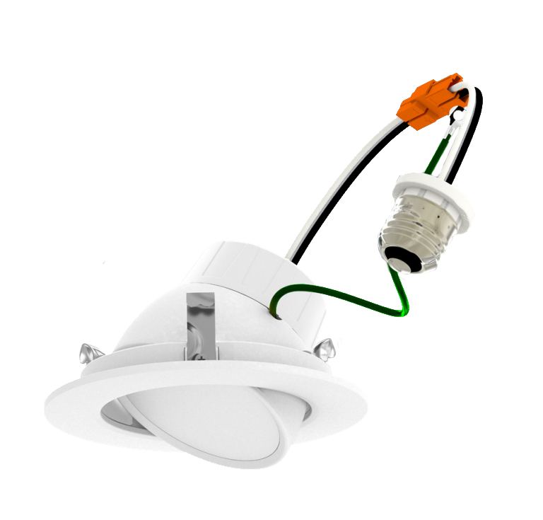 Pidgin Uitstekend Denemarken 4 Inch 8 Watt Residential Can Retrofit LED Color Selectable Gimbal 27/ –  Green Electrical Supply
