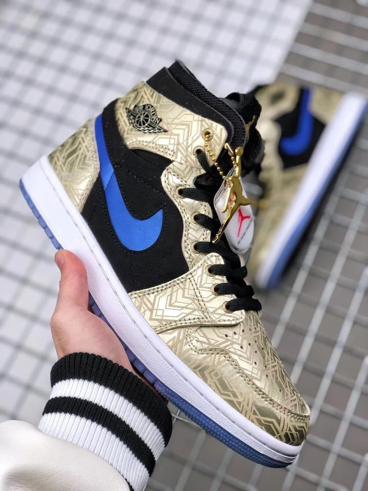 jordan 1 gold laser