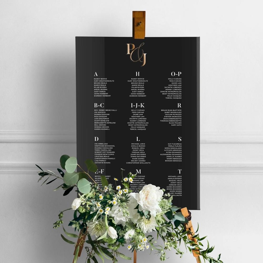 create wedding seating chart