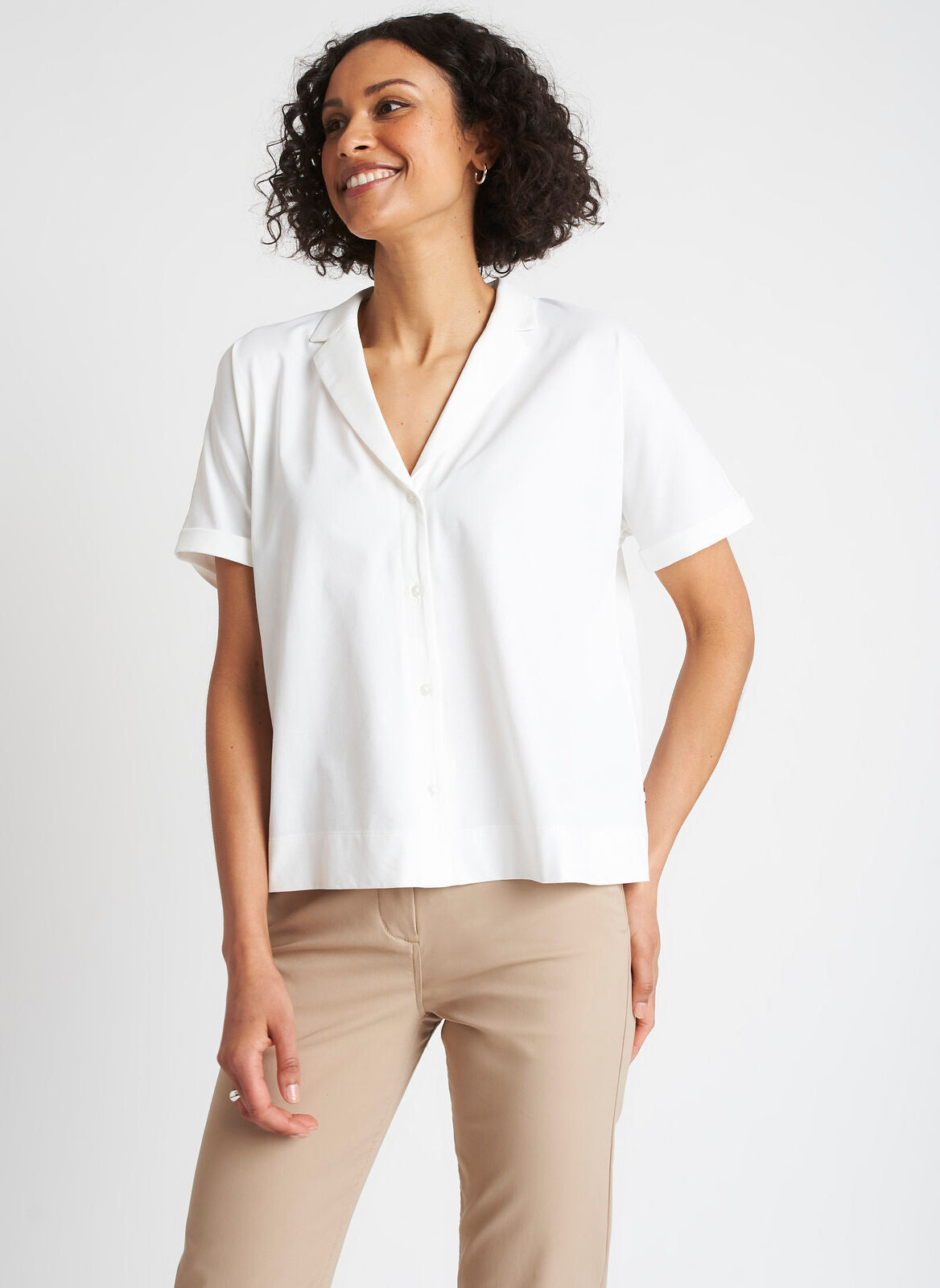 On The Move Short Sleeve Blouse | Women's Shirts and Blouses – Kit