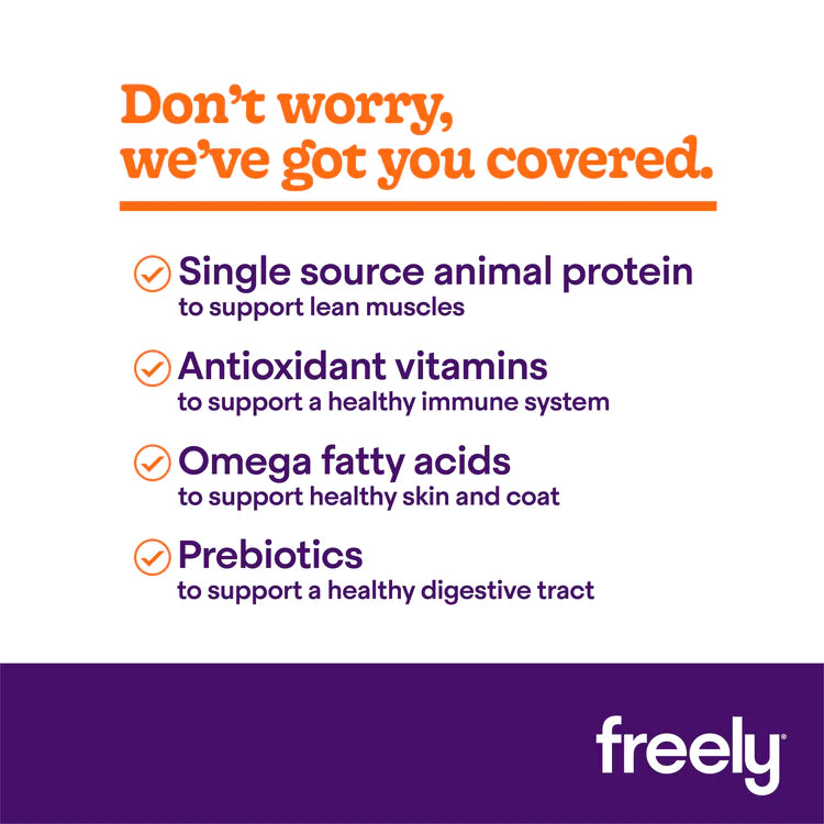 Freely Grain-Free Lamb Recipe for Adult Dogs