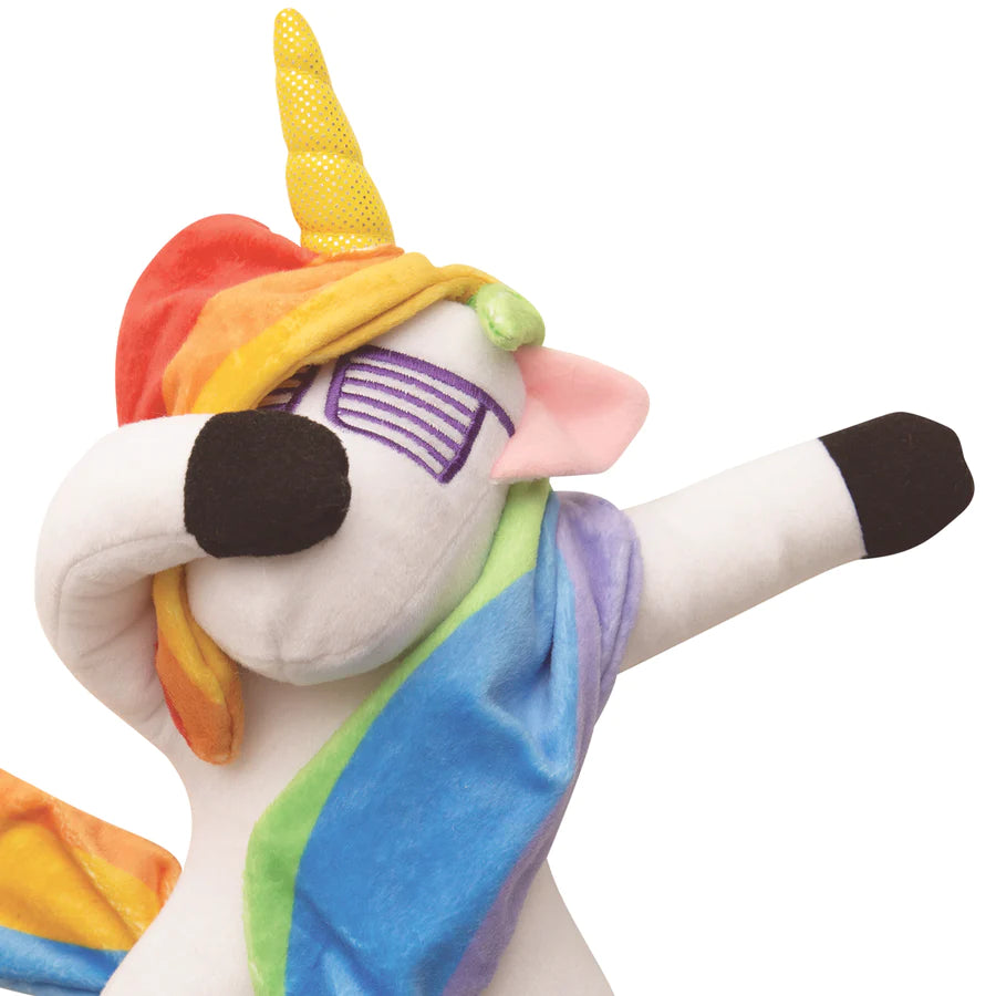 Snugarooz Dab the Unicorn Plush Dog Toy