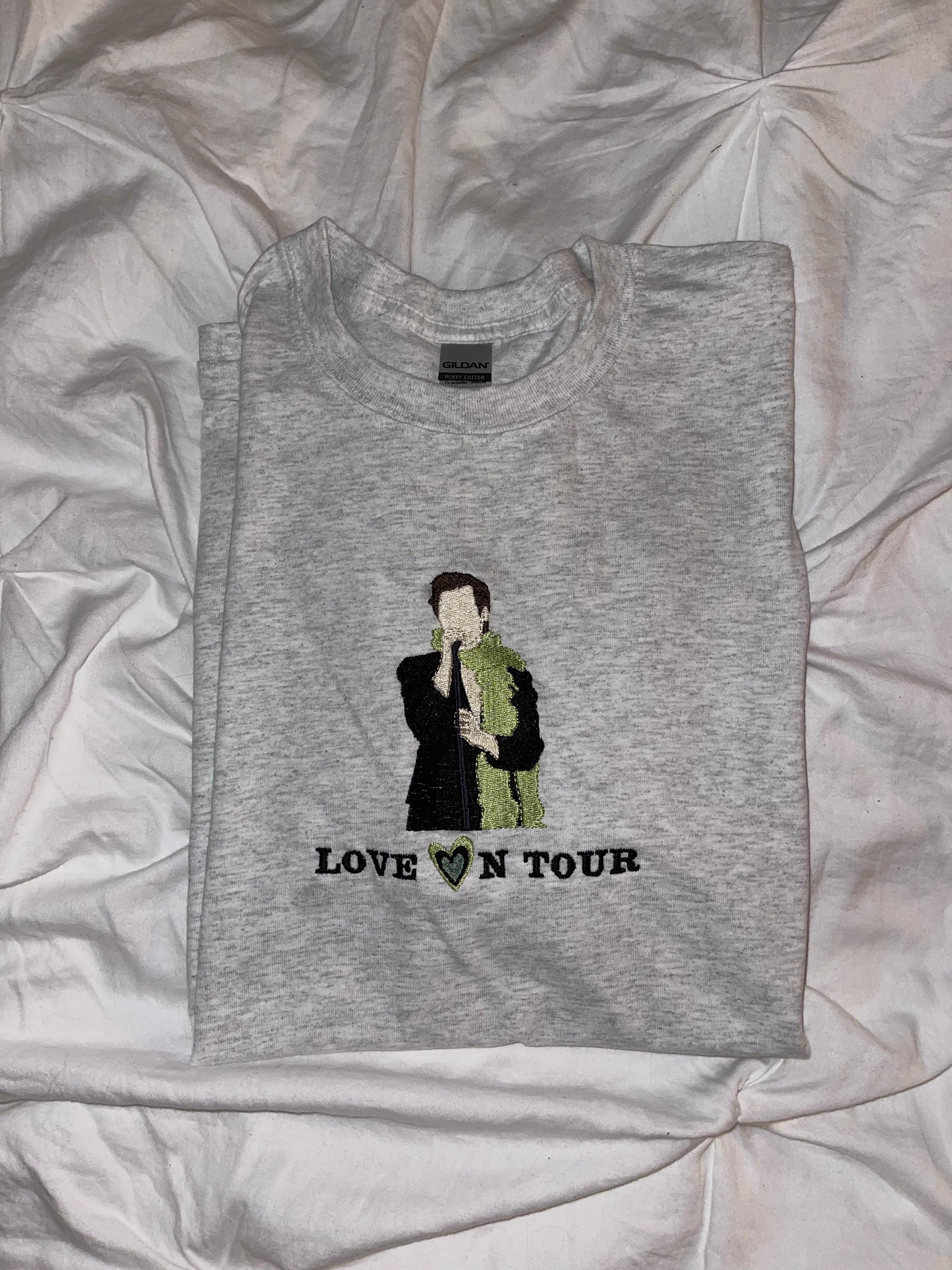 Love On Tour Embroidered T-Shirt