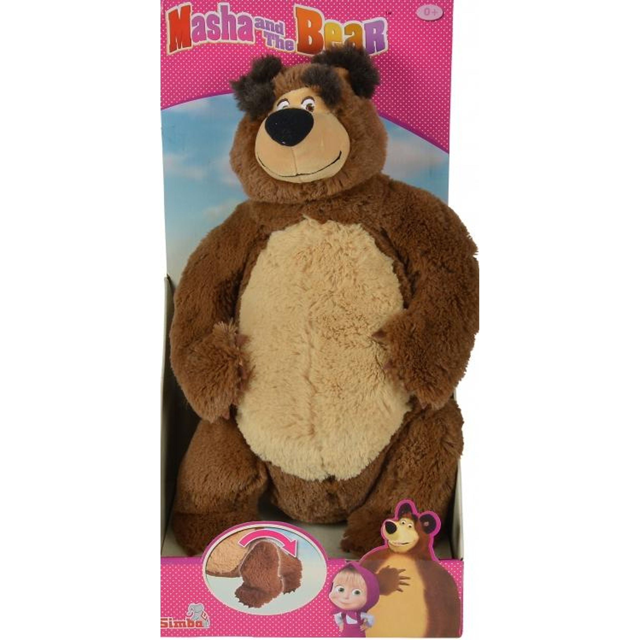 Masha And The Bear Masha Plush Bear 40cm Toys 