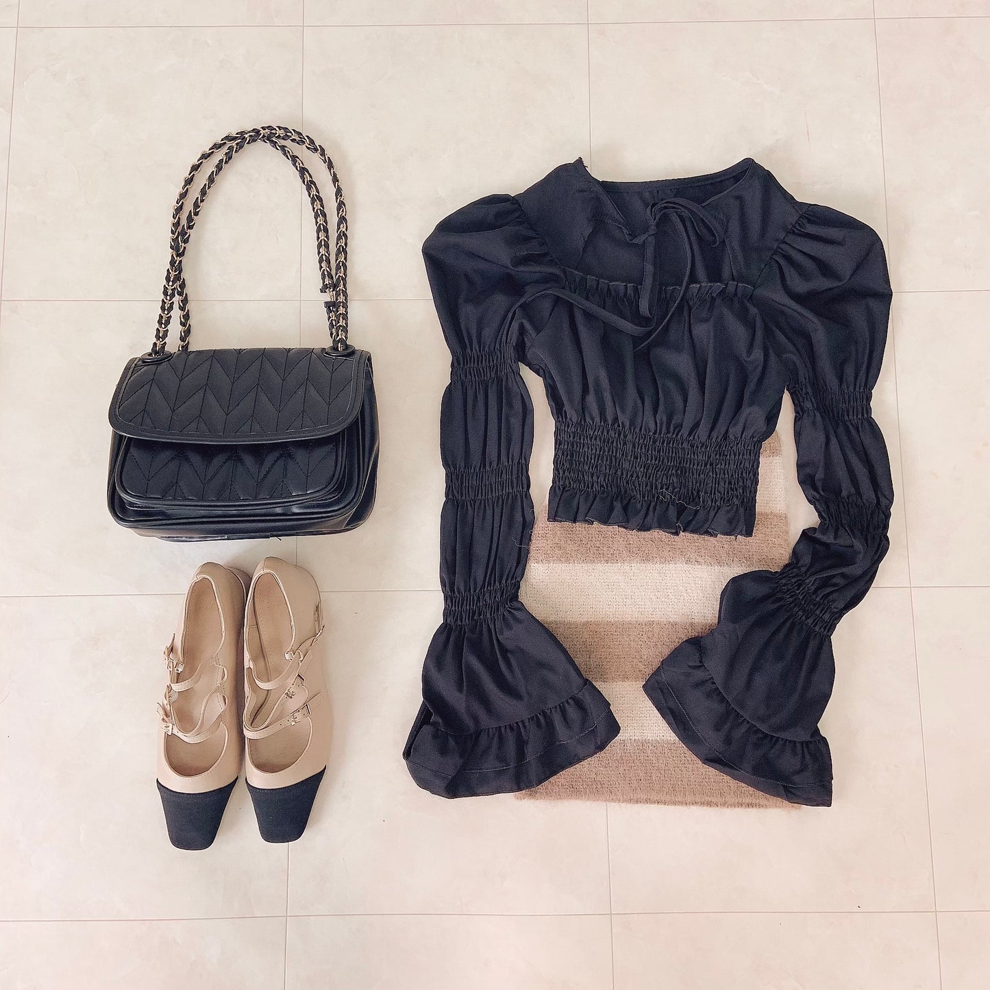 05/13発売START BEIGE BORDER SET UP