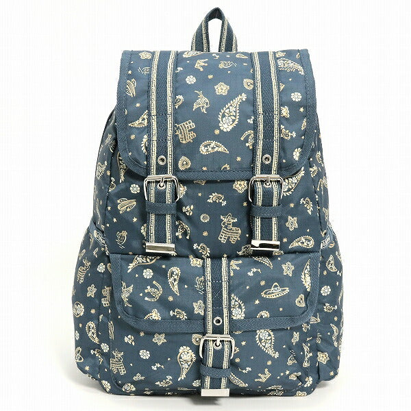 レスポートサック リュックサック レディース LeSportsac SMALL ADVENTURE BACKPACK FIESTA BLUE