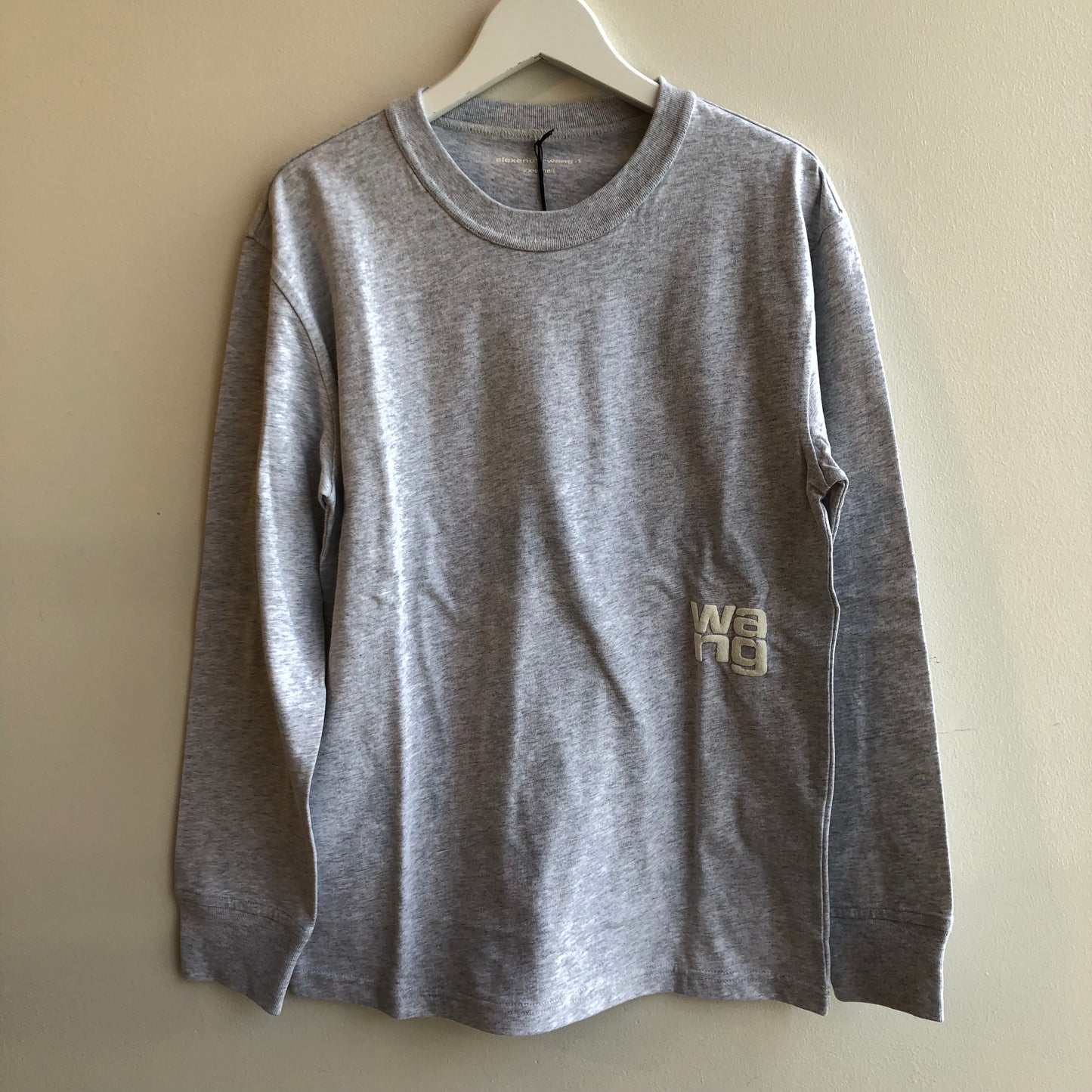 Alexander Wang / LOGO LONG SLEEVE T-SHIRT