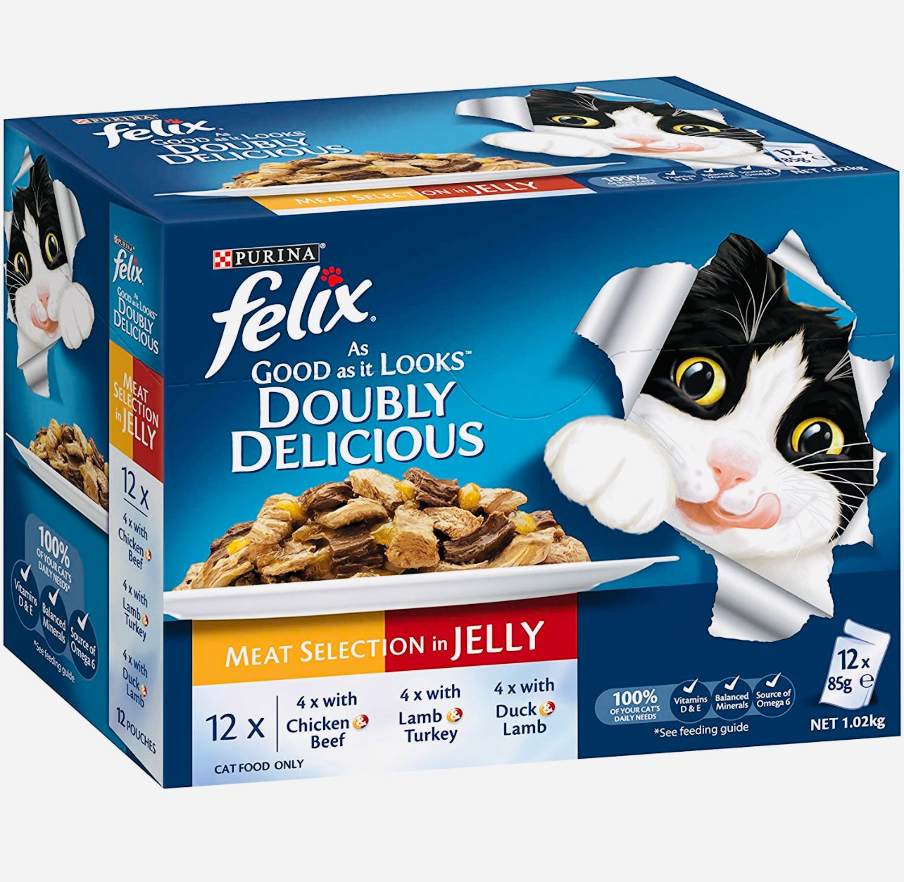 tesco felix doubly delicious